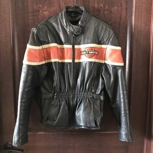 Women’s XXL leather riding jacket